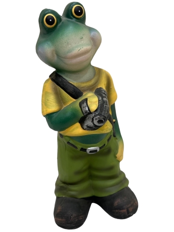 Керамическая фигурка «лягушка»