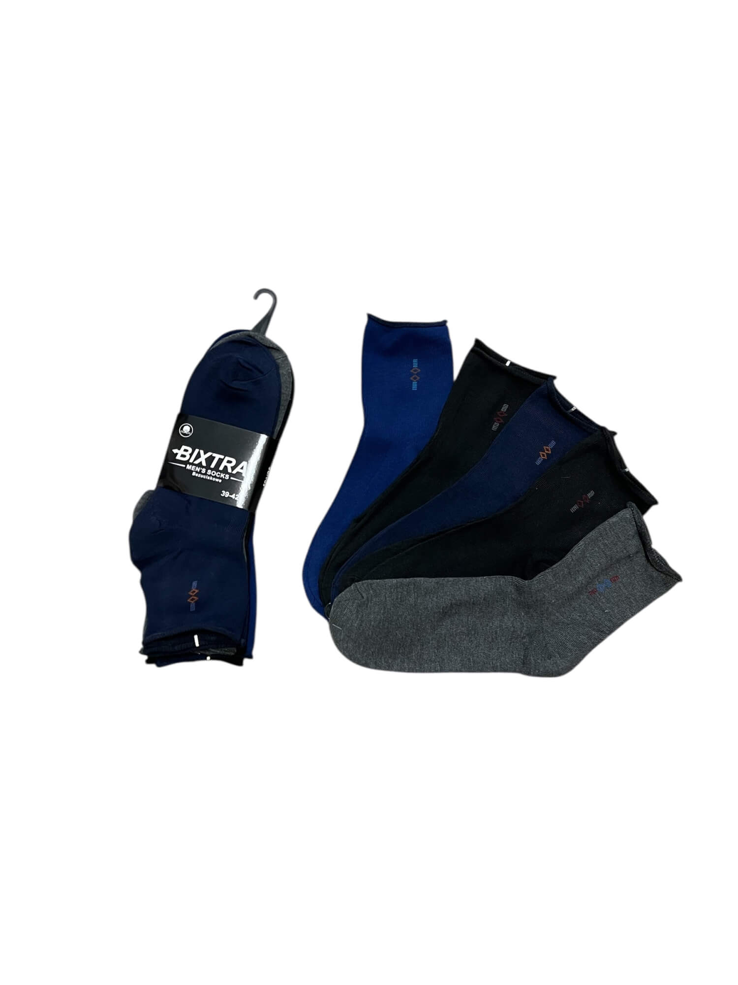 Meeste sokid 5 tk pakis bixtra ilma kummita 
