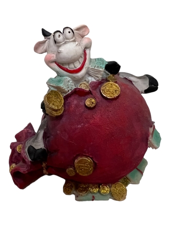 Копилка “ бык»