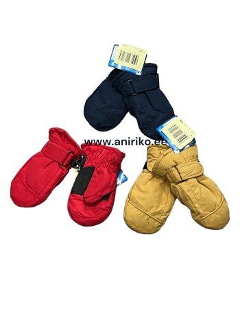 Детские теплые водонепроницаемые перчатки