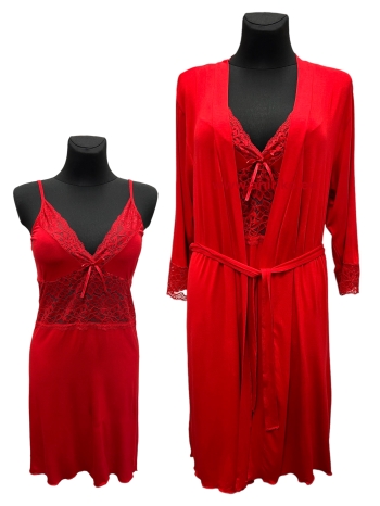 Naiste öösärgi ja hommikumantli komplekt “atik”