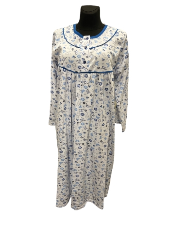 Naiste flanell öösärk pikkade varrukatega “Sentina”