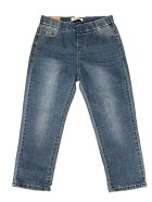Женские джинсовые  бриджи “b.s jeans” на резинке