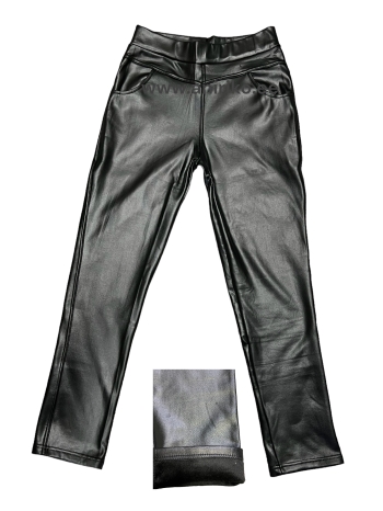 Naiste nahkpüksid soojad