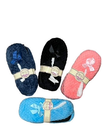 Женские теплые тапочки