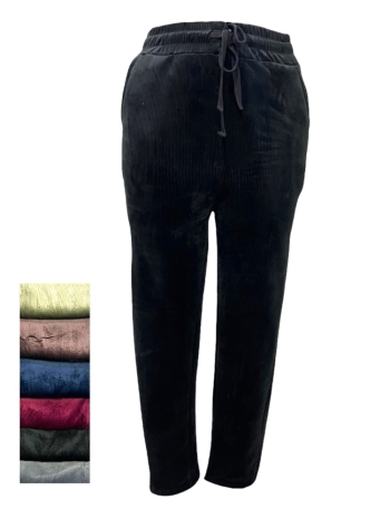 Naiste soojad sametpüksid