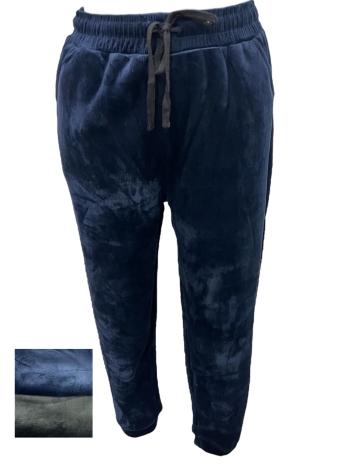 Женские тёплые велюровые брюки