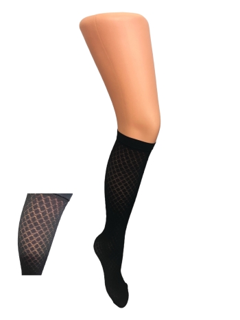 Naiste põlvikud mustriga kapron